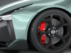 Nissan GT-R50 Italdesign 2021 3D 모델