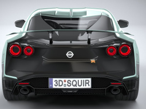 Nissan GT-R50 Italdesign 2021 3D 모델