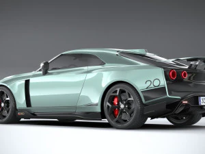 Nissan GT-R50 Italdesign 2021 3D Model