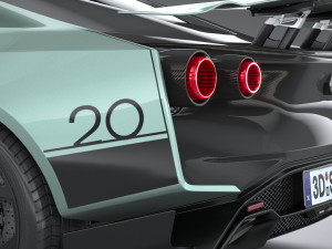 Nissan GT-R50 Italdesign 2021 3D 모델