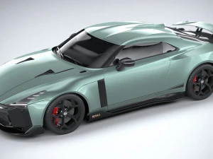 Nissan GT-R50 Italdesign 2021 3D Model