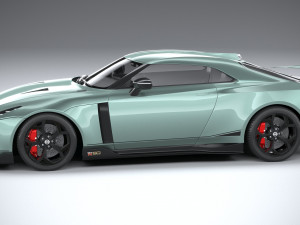 Nissan GT-R50 Italdesign 2021 3D 모델