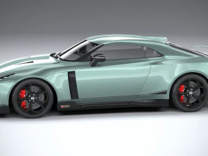 Nissan GT-R50 Italdesign 2021 3D Model