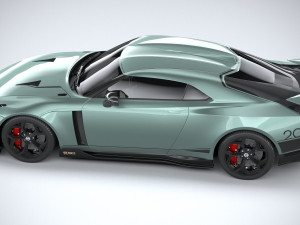 Nissan GT-R50 Italdesign 2021 3D 모델