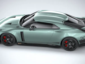 Nissan GT-R50 Italdesign 2021 3D Model