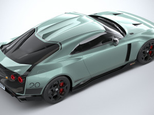 Nissan GT-R50 Italdesign 2021 3D 모델