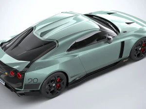 Nissan GT-R50 Italdesign 2021 3D Model