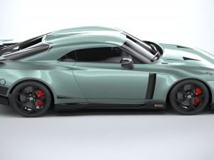 Nissan GT-R50 Italdesign 2021 3D 모델
