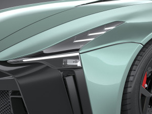 Nissan GT-R50 Italdesign 2021 3D 모델