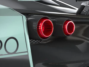 Nissan GT-R50 Italdesign 2021 3D Model