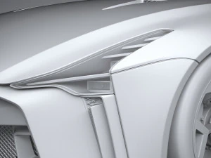 Nissan GT-R50 Italdesign 2021 3D Model