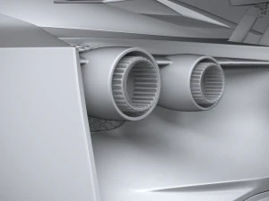 Nissan GT-R50 Italdesign 2021 3D Model
