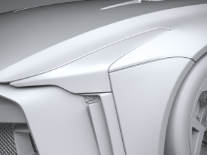 Nissan GT-R50 Italdesign 2021 3D 모델