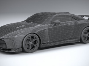 Nissan GT-R50 Italdesign 2021 3D 모델