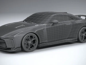 Nissan GT-R50 Italdesign 2021 3D Model