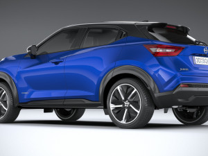 Nissan Juke Hybrid 2022 3D मॉडल