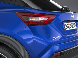 Nissan Juke Hybrid 2022 3D मॉडल