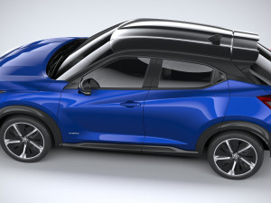 Nissan Juke Hybrid 2022 3D मॉडल