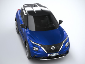 Nissan Juke Hybrid 2022 3D मॉडल