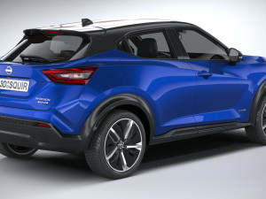 Nissan Juke Hybrid 2022 3D मॉडल