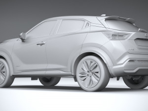 Nissan Juke Hybrid 2022 3D मॉडल