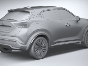 Nissan Juke Hybrid 2022 3D मॉडल
