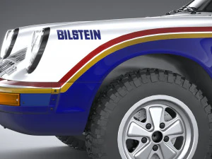 Porsche 911 953 Dakar 1984 Modèle 3D