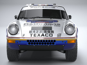 Porsche 911 953 Dakar 1984 3D Model