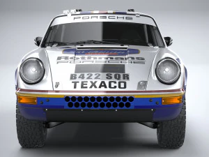 Porsche 911 953 Dakar 1984 Modèle 3D