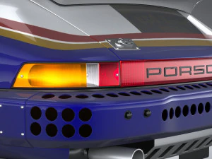 Porsche 911 953 Dakar 1984 Modèle 3D