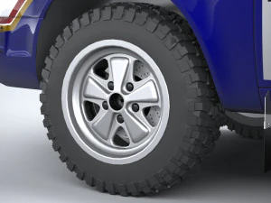 Porsche 911 953 Dakar 1984 Modèle 3D