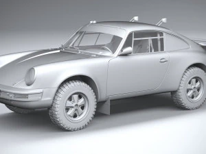 Porsche 911 953 Dakar 1984 Modèle 3D