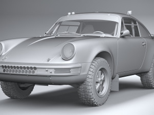 Porsche 911 953 Dakar 1984 3D Model