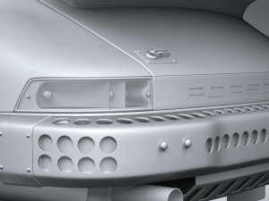 Porsche 911 953 Dakar 1984 3D Model