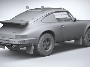 Porsche 911 953 Dakar 1984 Modèle 3D