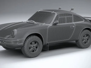 Porsche 911 953 Dakar 1984 Modèle 3D