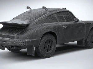 Porsche 911 953 Dakar 1984 Modèle 3D