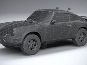 Porsche 911 953 Dakar 1984 Modèle 3D