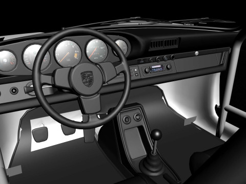 Porsche 911 953 Dakar 1984 Model 3D