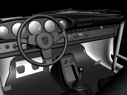 Porsche 911 953 Dakar 1984 Modèle 3D