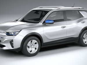 Ssangyong Korando EMotion 2023 3D-Modell