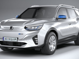 Ssangyong Korando EMotion 2023 Modèle 3D