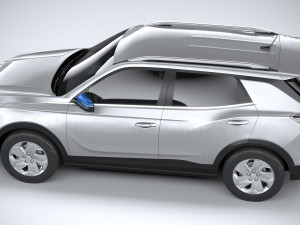 Ssangyong Korando EMotion 2023 Modèle 3D