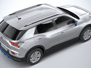 Ssangyong Korando EMotion 2023 Modèle 3D