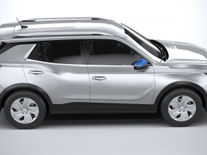 Ssangyong Korando EMotion 2023 Modèle 3D