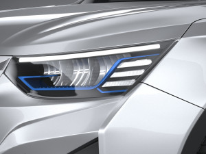 Ssangyong Korando EMotion 2023 Modèle 3D