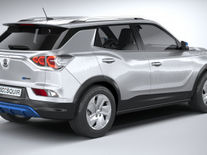 Ssangyong Korando EMotion 2023 Modèle 3D