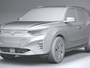 Ssangyong Korando EMotion 2023 Modèle 3D