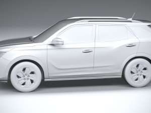 Ssangyong Korando EMotion 2023 Modèle 3D