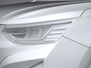 Ssangyong Korando EMotion 2023 Modèle 3D